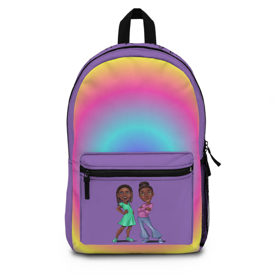 Zoe & Chloe “Rooted in faith. Ready for anything.” Backpack