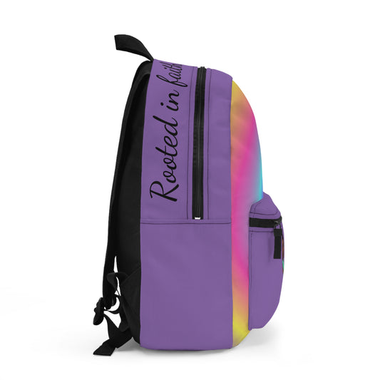 Zoe & Chloe “Rooted in faith. Ready for anything.” Backpack