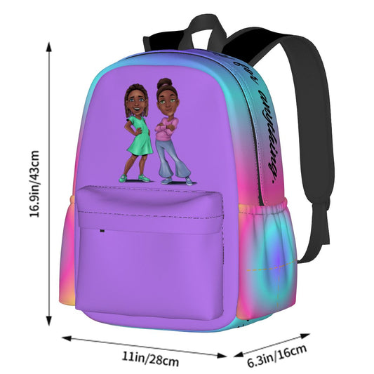 Zoe & Chloe “Rooted in Faith” All-in-One Backpack